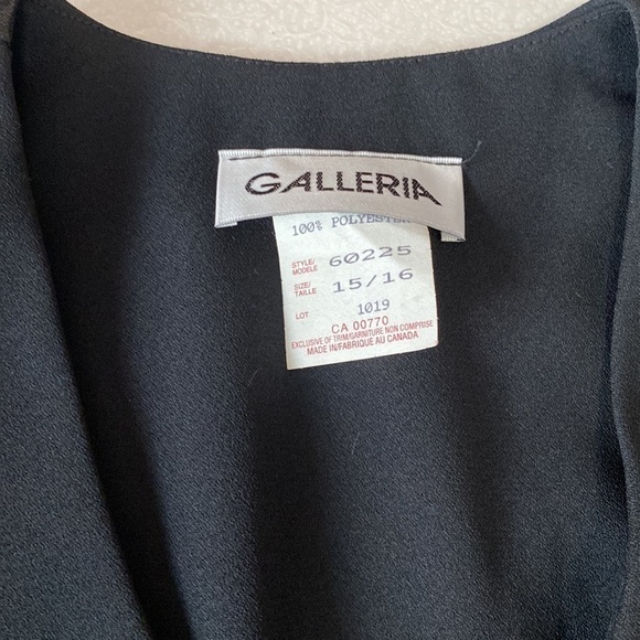 Galleria FASHION TAILORED BLAZER | Black SZ 15/16 but fits a M/L - Picture 10 of 16